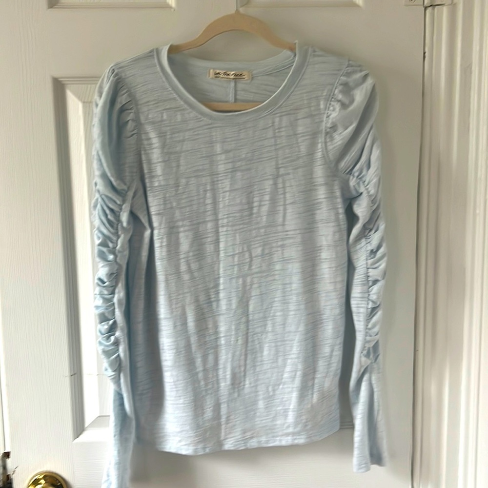 We The Free ruched long sleeve tee - S